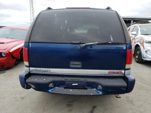 1GKCS13W2Y2349078 - 2000 GMC JIMMY BLUE photo 6