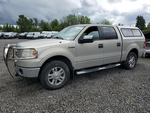 1FTPW14V66FA84856 - 2006 FORD F150 SUPERCREW CREAM photo 1