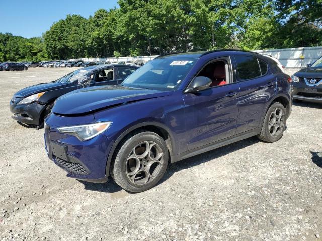 ZASPAKANXM7D10596 - 2021 ALFA ROMEO STELVIO SPORT Mavi foto 1