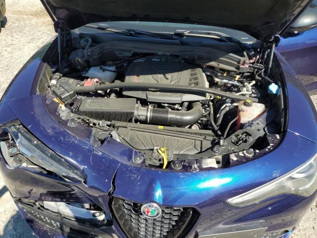 ZASPAKANXM7D10596 - 2021 ALFA ROMEO STELVIO SPORT Mavi foto 12