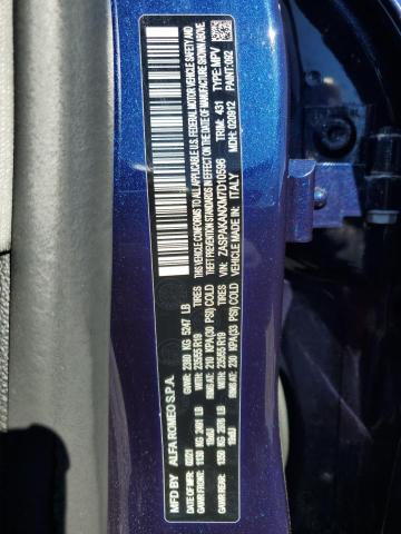 ZASPAKANXM7D10596 - 2021 ALFA ROMEO STELVIO SPORT Mavi foto 13