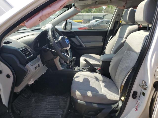 JF2SJAEC5HG463710 - 2017 SUBARU FORESTER 2.5I PREMIUM WHITE photo 7