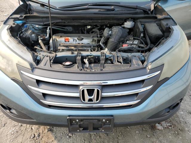 5J6RM4H7XDL036457 - 2013 HONDA CR-V EXL BLUE photo 12