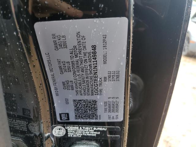 1GCGTEEN1N1149848 - 2022 CHEVROLET COLORADO ZR2 BLACK photo 12