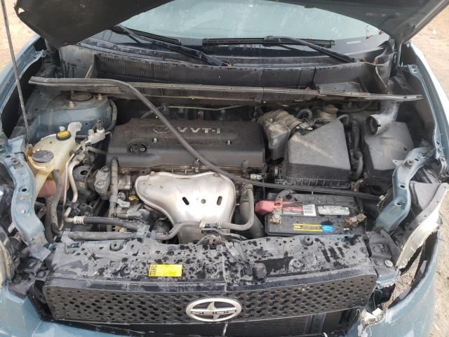 JTLKE50E791085742 - 2009 TOYOTA SCION XB BLUE photo 12