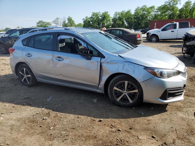 4S3GTAD66N3727546 - 2022 SUBARU IMPREZA PREMIUM SILVER photo 4