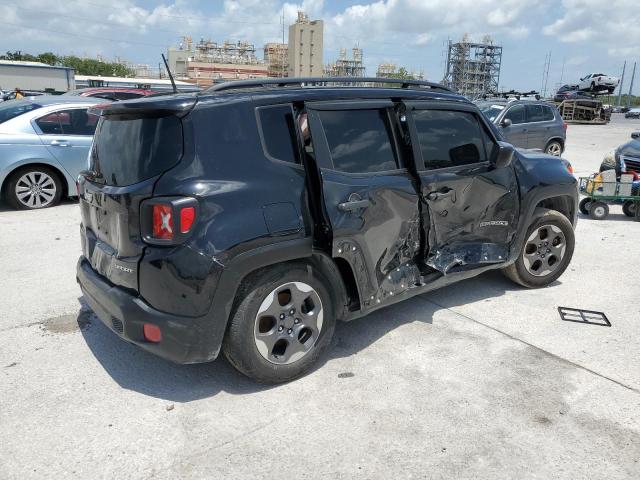 ZACCJAAB9HPG17967 - 2017 JEEP RENEGADE SPORT BLACK photo 3