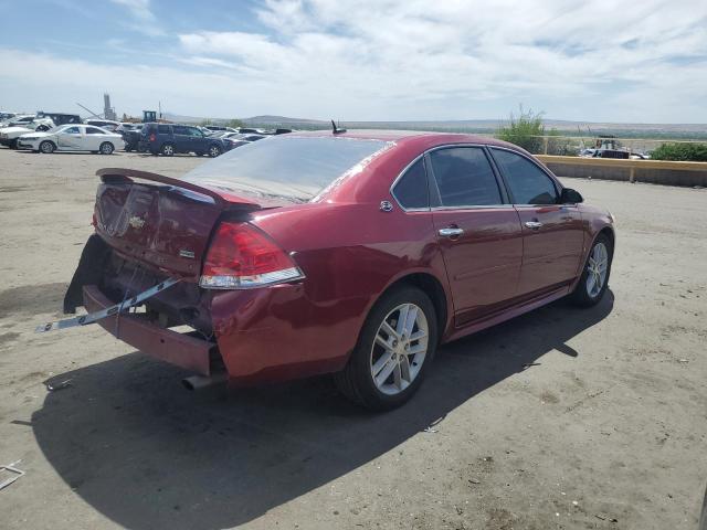 2G1WU57M891159167 - 2009 CHEVROLET IMPALA LTZ MAROON photo 3