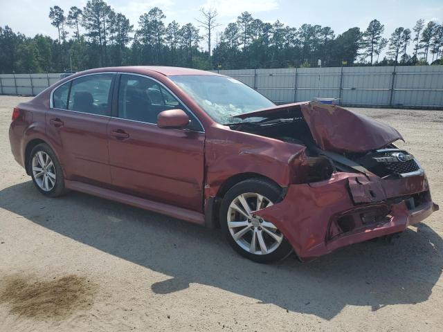 4S3BMCB67D3003160 - 2013 SUBARU LEGACY 2.5I PREMIUM BURGUNDY photo 4