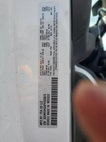 3C6MRVHG8PE533874 - 2023 RAM PROMASTER 3500 HIGH თეთრი ფოტო 13