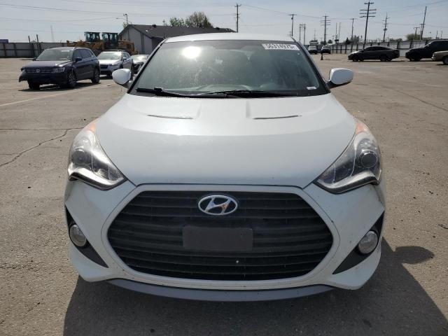 KMHTC6AE4FU232132 - 2015 HYUNDAI VELOSTER TURBO WHITE photo 5