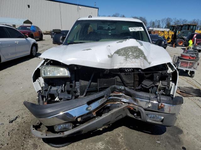 2GCEK13T141337993 - 2004 CHEVROLET SILVERADO K1500 WHITE photo 5