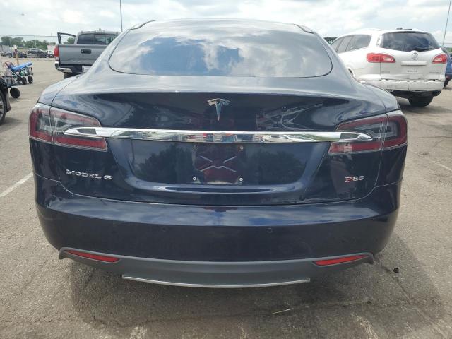 5YJSA1H17EFP36855 - 2014 TESLA MODEL S Mavi foto 6