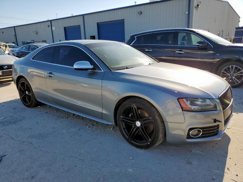 WAUCVAFR5AA078437 - 2010 AUDI S5 PREMIUM PLUS GRAY photo 4