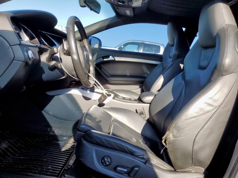 WAUCVAFR5AA078437 - 2010 AUDI S5 PREMIUM PLUS GRAY photo 7