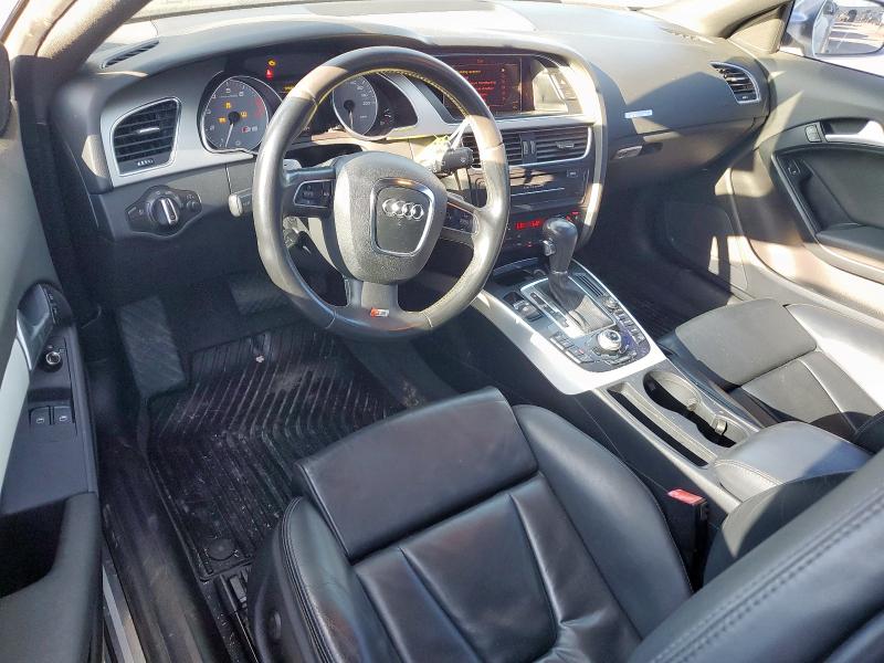 WAUCVAFR5AA078437 - 2010 AUDI S5 PREMIUM PLUS GRAY photo 8