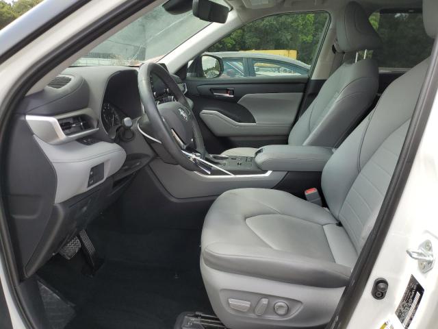 5TDGZRAH8MS067770 - 2021 TOYOTA HIGHLANDER XLE Weiß Foto 7