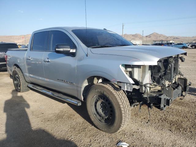 1N6AA1EK8KN510424 - 2019 NISSAN TITAN S SILVER photo 4