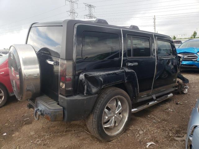 5GTDN13E478246084 - 2007 HUMMER H3 Negro foto 3