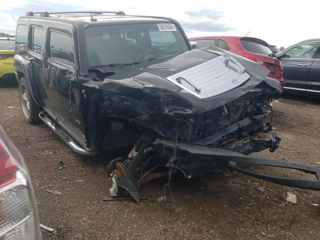 5GTDN13E478246084 - 2007 HUMMER H3 Negro foto 4