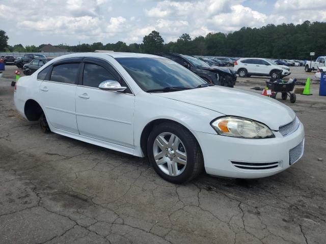 2G1WB5E33E1119475 - 2014 CHEVROLET IMPALA 4D LT WHITE photo 4