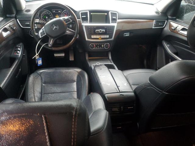 4JGDA5HB9EA358132 - 2014 MERCEDES-BENZ ML 350 4MATIC SILVER photo 8