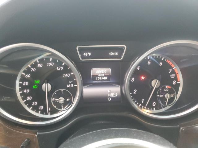 4JGDA5HB9EA358132 - 2014 MERCEDES-BENZ ML 350 4MATIC SILVER photo 9