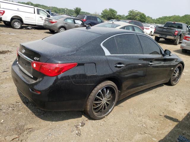 JN1BV7AR4FM400857 - 2015 INFINITI Q50 BASE BLACK photo 3