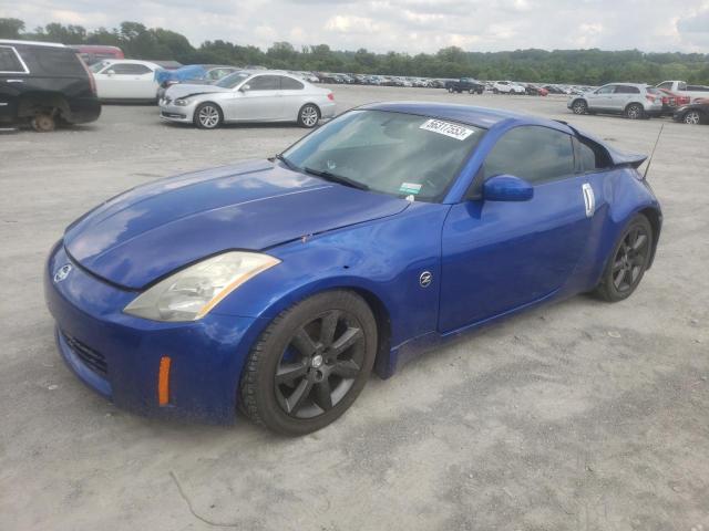 JN1AZ34E44T060744 - 2004 NISSAN 350Z COUPE BLUE photo 1