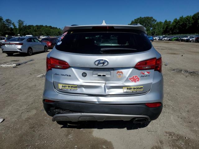 5XYZU3LBXGG363436 - 2016 HYUNDAI SANTA FE S SILVER photo 6