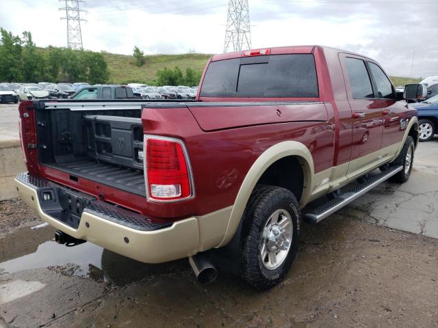 3C6UR5PL4DG609492 - 2013 RAM 2500 LONGHORN RED photo 3