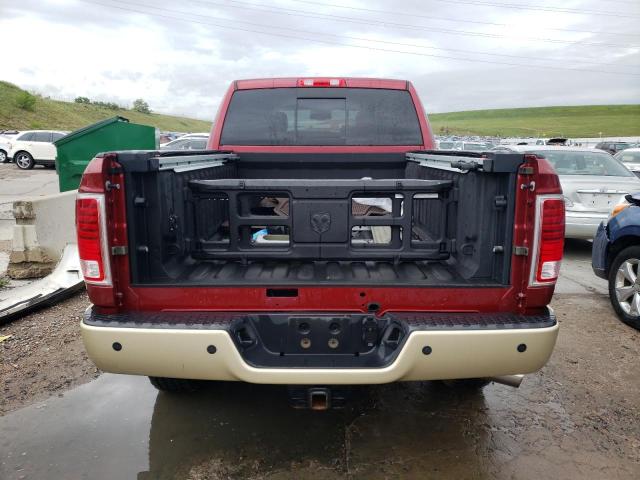 3C6UR5PL4DG609492 - 2013 RAM 2500 LONGHORN RED photo 6