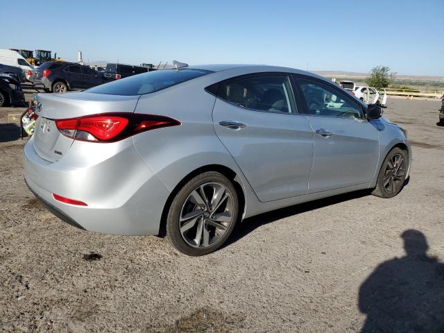 5NPDH4AE3EH485837 - 2014 HYUNDAI ELANTRA SE SILVER photo 3