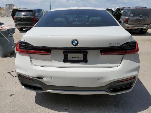 WBA7T2C07LGF96927 - 2020 BMW 740 I WHITE photo 6