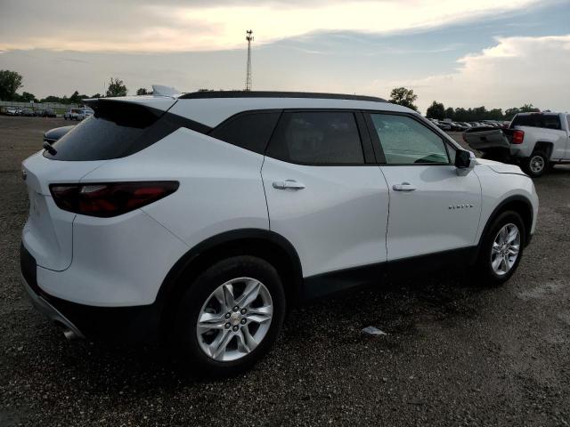 3GNKBCR46NS217909 - 2022 CHEVROLET BLAZER 2LT WHITE photo 3