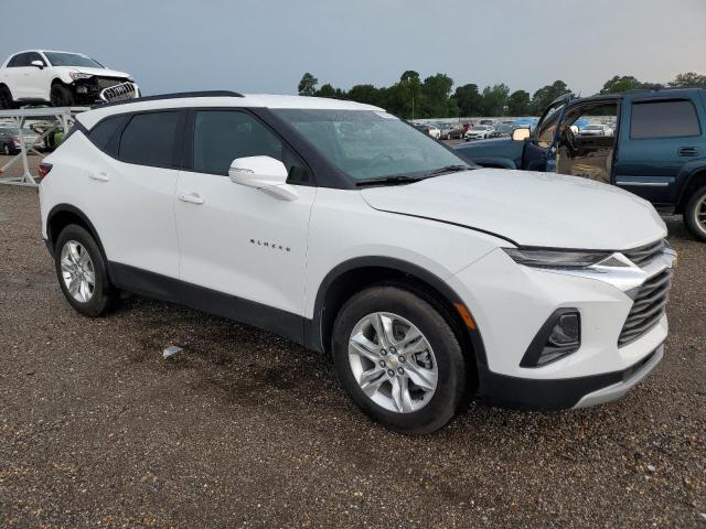 3GNKBCR46NS217909 - 2022 CHEVROLET BLAZER 2LT WHITE photo 4