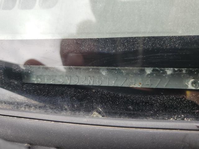 5TESN92N61Z794477 - 2001 TOYOTA TACOMA XTRACAB PRERUNNER ნაცრისფერი ფოტო 12