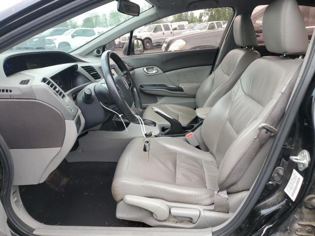 2HGFB2F93CH506607 - 2012 HONDA CIVIC EXL 黑色 照片 7