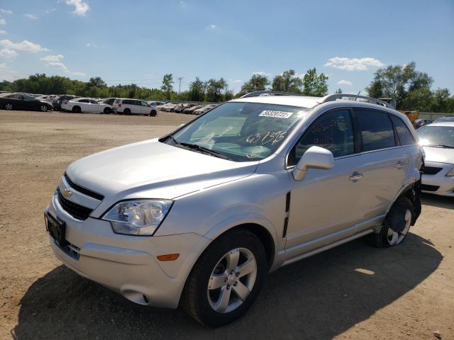 3GNAL3E52CS637395 - 2012 CHEVROLET CAPTIVA SPORT SILVER photo 2