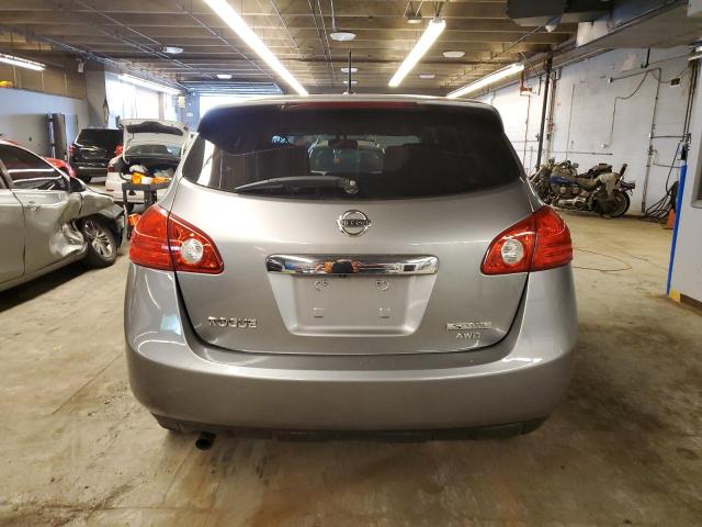 JN8AS5MVXDW647756 - 2013 NISSAN ROGUE S GRAY photo 6