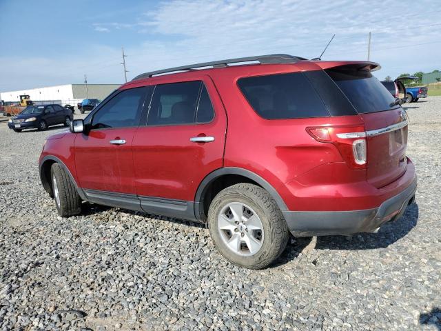 1FM5K7B84DGA73263 - 2013 FORD EXPLORER RED photo 2