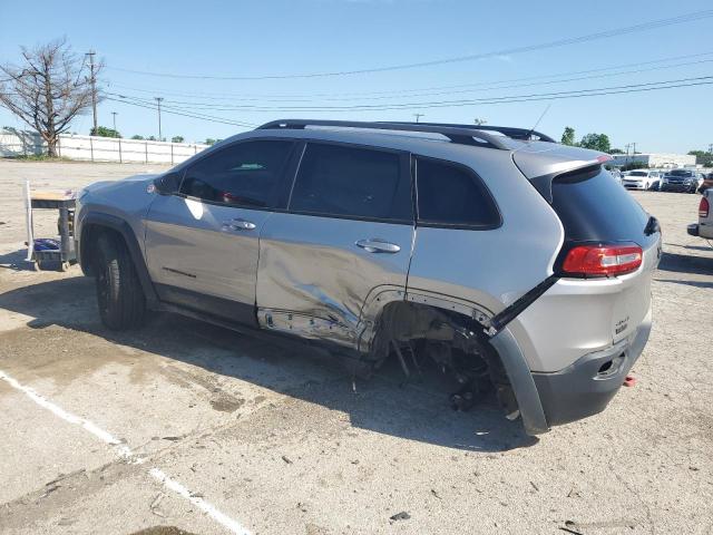 1C4PJMBS9FW521001 - 2015 JEEP CHEROKEE TRAILHAWK ვერცხლისფერი ფოტო 2