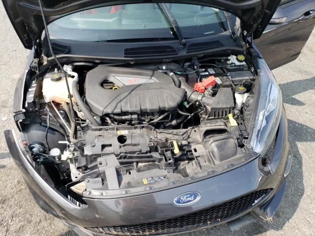 3FADP4GX2HM163058 - 2017 FORD FIESTA ST GRAY photo 11