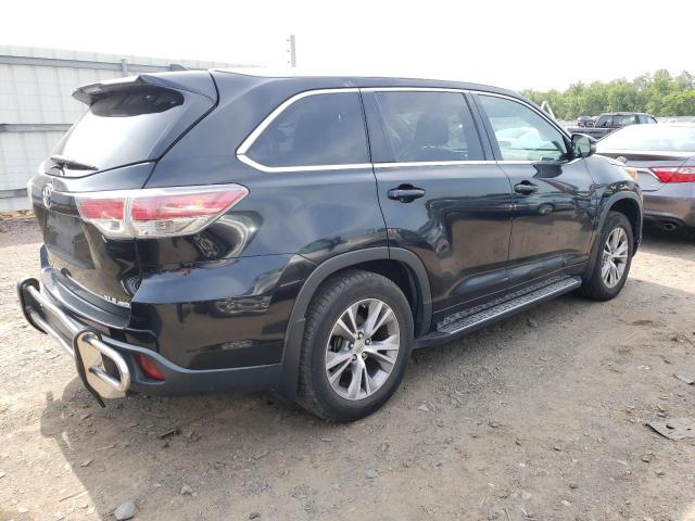 5TDJKRFH5FS101007 - 2015 TOYOTA HIGHLANDER XLE Սև լուսանկար 3