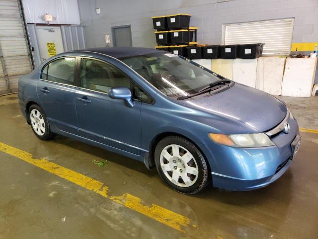 1HGFA16516L030438 - 2006 HONDA CIVIC LX BLUE photo 4