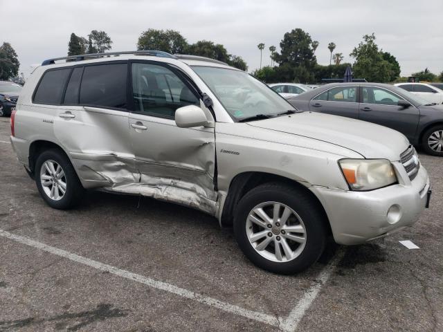 JTEDW21A460001420 - 2006 TOYOTA HIGHLANDER HYBRID SILVER photo 4