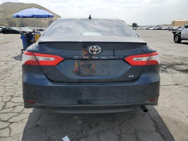 4T1B11HK8KU716413 - 2019 TOYOTA CAMRY L BLUE photo 6