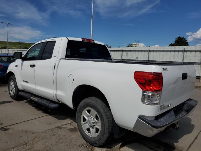 5TFRY5F13AX075393 - 2010 TOYOTA TUNDRA DOUBLE CAB SR5 WHITE photo 2