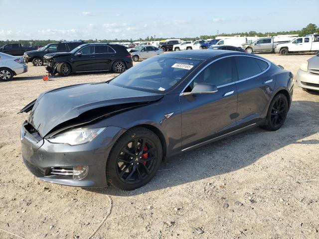 5YJSA1E44FF103052 - 2015 TESLA MODEL S 灰色 照片 1