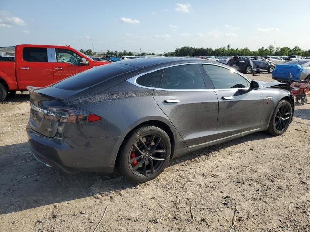 5YJSA1E44FF103052 - 2015 TESLA MODEL S 灰色 照片 3